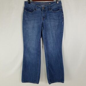 Faded‎ Glory Curvy Boot Jeans Womens Blue Denim Size 6 Petite Bootcut